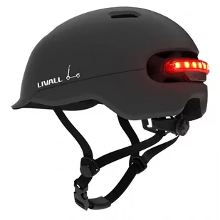 Livall C20 Helmet, black 54-58cm 2021 Kaski miejskie i trekkingowe 32001054 - Kaski rowerowe - miniaturka - grafika 1