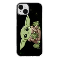 Etui i futerały do telefonów - ERT GROUP etui na telefon Apple Iphone 14 PLUS, case oryginalny i oficjalnie licencjonowany przez Star Wars, wzór Baby Yoda 014, optymalnie dopasowane, plecki z TPU - miniaturka - grafika 1