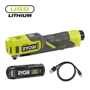 Kompresor 4V USB Lithium z akumulatorem 2.0Ah i kablem do ładowania - Sprężarki i kompresory - miniaturka - grafika 1