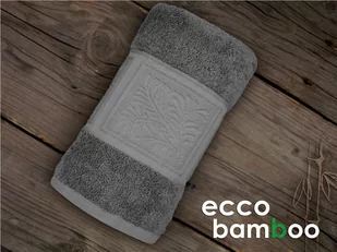 Ręcznik Ecco Bamboo 50x90 Popielaty Greno - Ręczniki - miniaturka - grafika 1