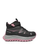 Buty dla dziewczynek - Hunter Trzewiki CEO-H8-478(IV)DZ Czarny - miniaturka - grafika 1