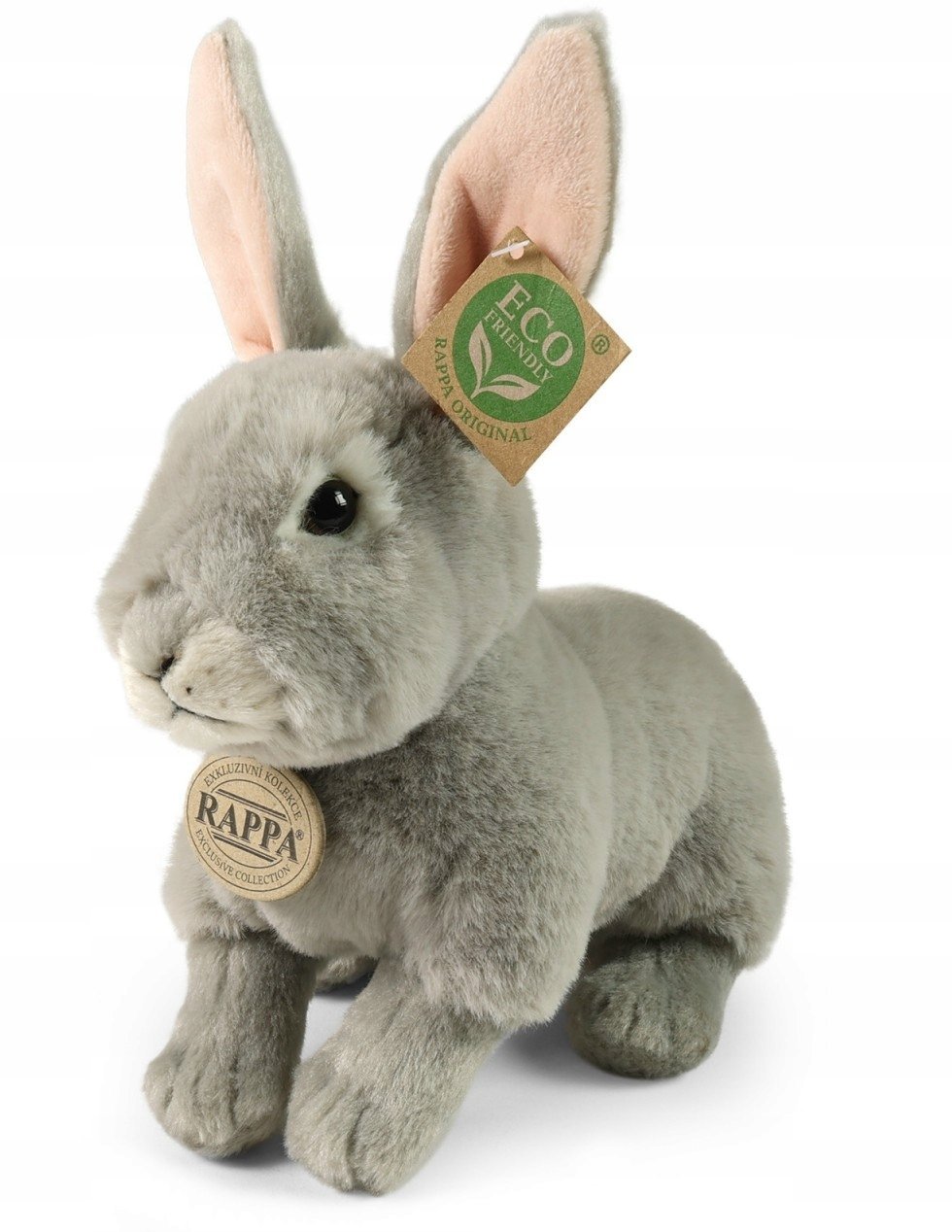 Rappa Pluszowa realistyczna maskotka Królik 23 cm Soft Collection