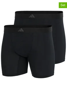 adidas Bokserki (2 pary) w kolorze czarnym - Majtki męskie - miniaturka - grafika 1