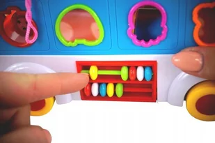 INTERAKTYWNY AUTOBUSIK Z TELEFONEM KLOCKI 2201P - Zabawki interaktywne dla dzieci - miniaturka - grafika 9