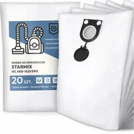 Worki do odkurzaczy - 20x Worek do Odkurzacza Starmix Isc ARD-1625 Ews Syntetyczny Duży Torba G9 - miniaturka - grafika 1
