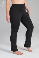 Spodnie damskie - Antycellulitowe wyszczuplające spodnie sportowe figura Gruszka 2XL - miniaturka - grafika 1