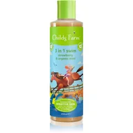 Kosmetyki kąpielowe dla dzieci - Childs Farm 3 in 1 Swim Strawberry & Organic Mint szampon 3w1, odżywka i żel pod prysznic dla dzieci 250 ml - miniaturka - grafika 1