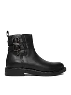 Botki damskie - MEXX Botki CEO-MX/042C-WI16 Czarny - miniaturka - grafika 1