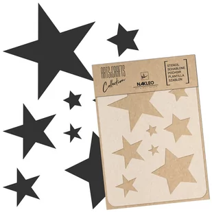 szablon malarski scrapbooking &#8211; craft // GWIAZDY &#8211; NIEBO - A3 (30x42cm) - Scrapbooking - miniaturka - grafika 1