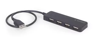 GEMBIRD HUB USB 2.0 4-porty czarny - Wtyczki i adaptery - miniaturka - grafika 1