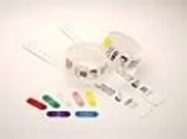 Etykiety do drukarek - Zebra Clips for use with QuickClip Wristbands Czerwony - miniaturka - grafika 1