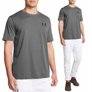 Koszulka Męska Under Armour T-shirt Szybkoschnąca Sportowa 1326799-025 L - Koszulki męskie - miniaturka - grafika 1