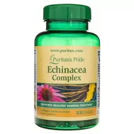 Przeziębienie i grypa - Puritans Pride Echinacea Complex Suplement diety 100 kaps. - miniaturka - grafika 1