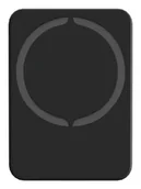 Powerbanki - PURO Slim Power Mag Litowo-polimerowy (LiPo) 4000 mAh Bezprzewodowe ładowanie Czarny - miniaturka - grafika 1