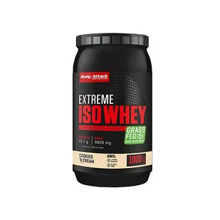 BODY ATTACK Extreme Iso Whey -  1000g - Cookies'N Cream - Odżywki białkowe - miniaturka - grafika 1