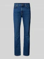 Spodnie męskie - Jeansy o kroju slim fit z wiskozy z 5 kieszeniami model ‘MERCER’ - miniaturka - grafika 1