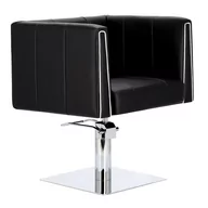 Fotele fryzjerskie - Fotel fryzjerski Dante hydrauliczny obrotowy do salonu fryzjerskiego krzesło fryzjerskie - miniaturka - grafika 1