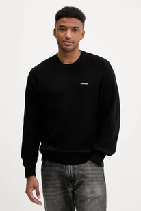 Guess Jeans sweter bawełniany męski kolor czarny M5YR25 Z3HM1 - Swetry męskie - miniaturka - grafika 1