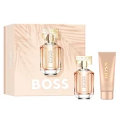 Wody i perfumy damskie - Hugo Boss The Scent For Her zestaw woda perfumowana spray 50ml + balsam do ciała 75ml - miniaturka - grafika 1
