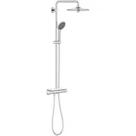 Zestawy prysznicowe - Grohe Vitalio Joy System 260 zestaw prysznicowy ścienny termostatyczny z deszczownicą chrom 26403001 - miniaturka - grafika 1