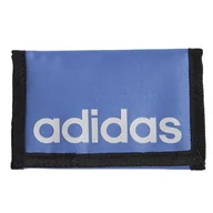 Portfele - Portfel adidas Linear Wallet JX9048 niebieski one size - miniaturka - grafika 1