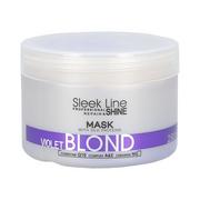 Maski do włosów - Stapiz Stapiz Sleek Line Violet maska do włosów 250 ml dla kobiet - miniaturka - grafika 1
