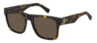 Okulary przeciwsłoneczne - Okulary TOMMY HILFIGER TH-2118-S-086. Okulary przeciwsłoneczne, Kolor brązowy. Kobieta. - miniaturka - grafika 1