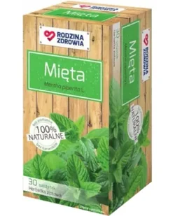 Rodzina Zdrowia Mięta, 20 saszetek - Herbata - miniaturka - grafika 1