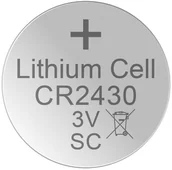 Baterie i akcesoria - XCell Batterie Knopfzelle CR2430 3V 290mAh 5St. - miniaturka - grafika 1