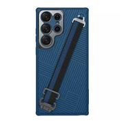Etui i futerały do telefonów - Etui Nillkin Strap do Samsung Galaxy S23 Ultra (niebieskie) - miniaturka - grafika 1