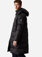 Kurtki męskie - Kurtka zimowa męska długa Calvin Klein J30J326102-BEH XL Czarna (8720639457090) - miniaturka - grafika 1