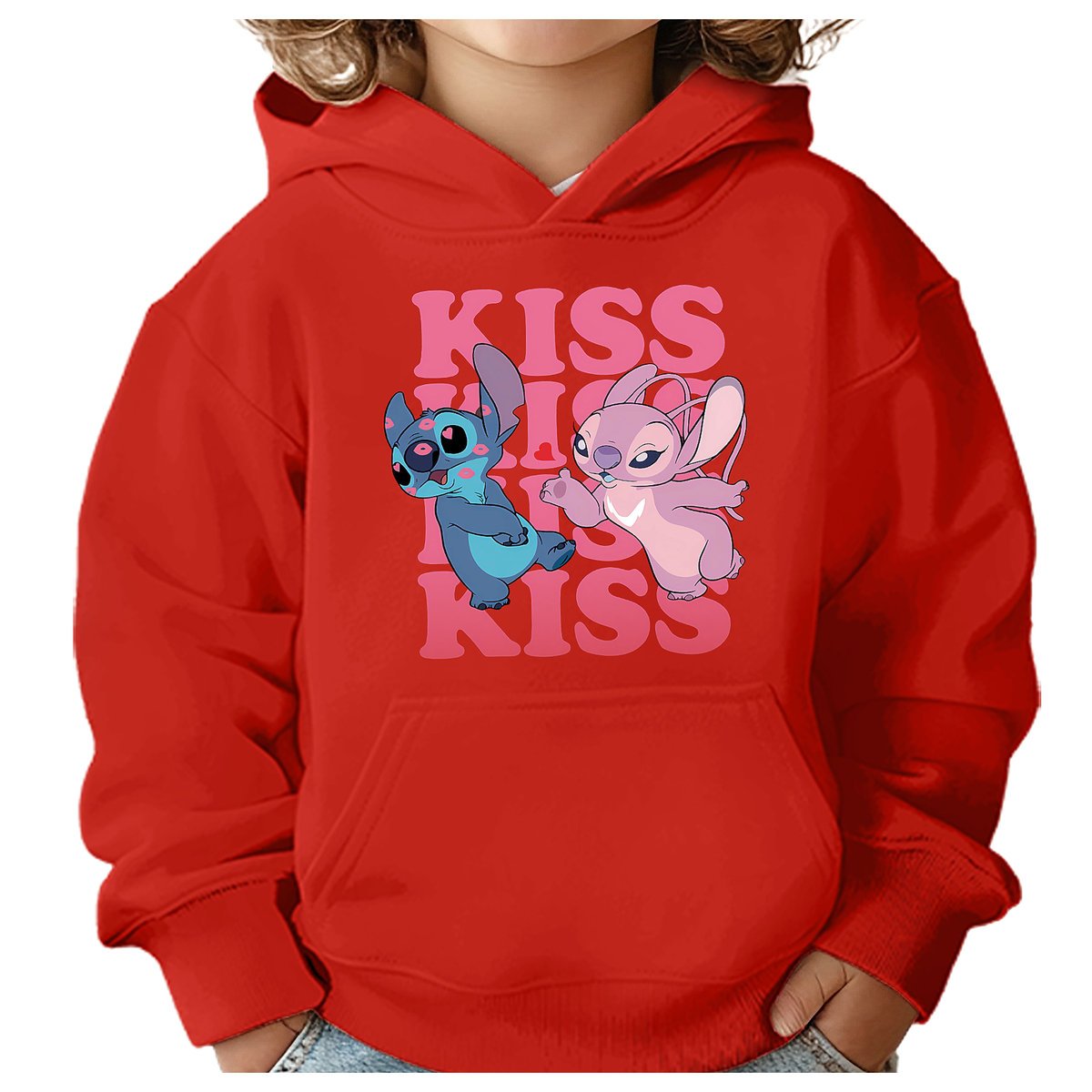 BLUZA DZIECIĘCA STITCH ANGEL ANDZIA KISS 146-152 CHŁOPIĘCA DZIEWCZĘCA