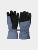 Rękawice narciarskie - 4F Rękawice narciarskie Thinsulate męskie - granatowe S - miniaturka - grafika 1