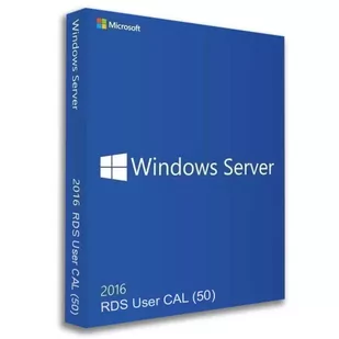 Microsoft Windows Server 2016 RDS 50 User CALs (RDS2016USE50) - Oprogramowanie serwerowe - miniaturka - grafika 1