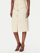 Spódnice - Rinascimento Spódnica ołówkowa CFC0128271003 Beżowy Slim Fit - miniaturka - grafika 1