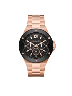 Zegarek Michael Kors Zegarek Lennox Chronograph MK8940 Złoty - Zegarki męskie - miniaturka - grafika 1