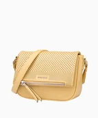 Torebki damskie - PUCCINI Damska torebka na długim pasku żółta - miniaturka - grafika 1