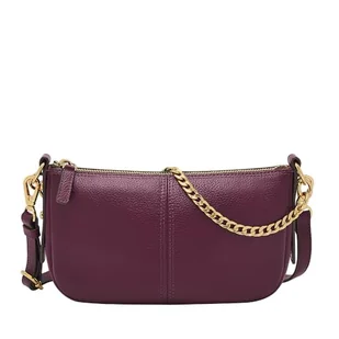 Fossil Women's Jolie Baguette Bag, Purple, liliowy - Torebki damskie - miniaturka - grafika 1