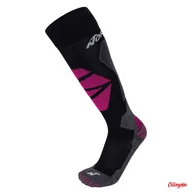 Skarpety termoaktywne - Skarpety narciarskie Nordica High Performance Women black/anthracite/purple 2023/2024 - miniaturka - grafika 1