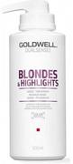 Maski do włosów - Goldwell Goldwell Dualsenses Blondes 60s maska neutralizująca do włosów blond 500ml 11844 - miniaturka - grafika 1