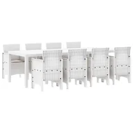 Meble ogrodowe - Zestaw Mebli Ogrodowych Stół Krzesła Rattan Na Taras I Ogród Na Balkon - miniaturka - grafika 1