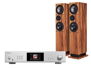 Rotel S14 (srebrny) + Response DT8 (mahoń) - Zestawy stereo - miniaturka - grafika 1