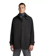 Kurtki męskie - G-STAR RAW Męska kurtka trencz Pdd, Czarny (dk czarny C408-6484), M - miniaturka - grafika 1