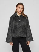 Kurtki damskie - Vila Kurtka przejściowa w kolorze antracytowym - miniaturka - grafika 1