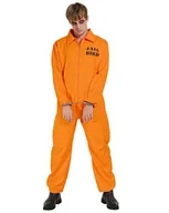 Stroje karnawałowe - Strój więźnia pomarańczowy -L - miniaturka - grafika 1