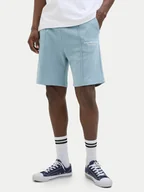 Spodenki damskie - Jack&Jones Szorty sportowe Vesterbro 12252251 Zielony Loose Fit - miniaturka - grafika 1