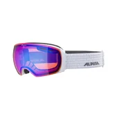 Gogle narciarskie - Gogle narciarskie dla dorosłych Alpina Granby biały - miniaturka - grafika 1