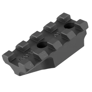 Szyna montażowa Picatinny Audere Adversus H15 czarna - Lunety i akcesoria - miniaturka - grafika 3