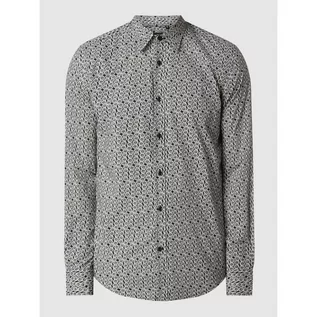 Koszule męskie - Koszula biznesowa o kroju Slim Fit z bawełny - Antony Morato - grafika 1