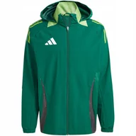 Kurtki męskie - Kurtka męska adidas Tiro 24 Competition All-Weather zielona IR9521 M - miniaturka - grafika 1